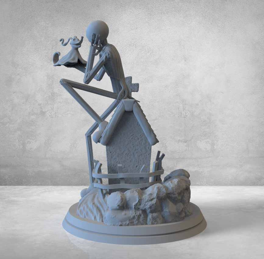 Nightmare Before Christmas 3d Model